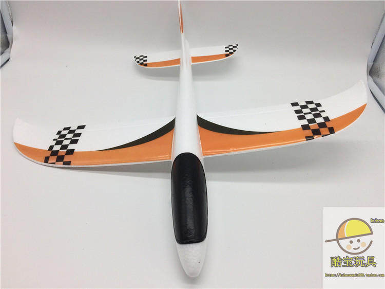 Фрисби 手抛飞机泡沫飞机滑翔机贴花贴纸飞机火焰飞机飞得远投掷儿童玩具 628