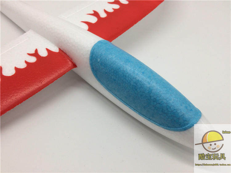 Фрисби 手抛飞机泡沫飞机滑翔机贴花贴纸飞机火焰飞机飞得远投掷儿童玩具 628