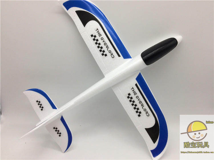 Фрисби 手抛飞机泡沫飞机滑翔机贴花贴纸飞机火焰飞机飞得远投掷儿童玩具 628