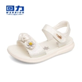 Warrior, летние модные сандалии, детская пляжная обувь для принцессы, в корейском стиле, подходит для подростков, мягкая подошва