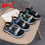 Warrior, детские сандалии для мальчиков, спортивная летняя пляжная обувь, камуфляжные туфли, подходит для подростков