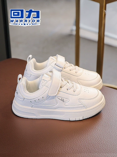 Warrior, детская белая обувь для раннего возраста, белая весенняя спортивная обувь, кроссовки для мальчиков