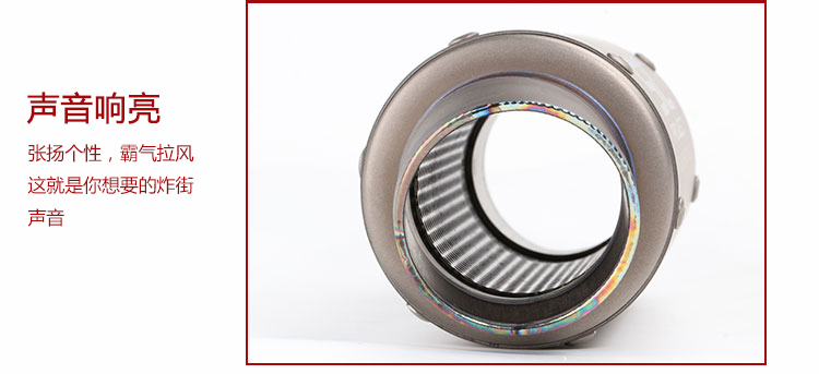 Xe máy sửa đổi ống xả SC hợp kim titan sợi carbon chịu nhiệt độ cao thùng Suzuki GSX600 phân khối lớn phổ - Ống xả xe máy ống xả xe máy honda