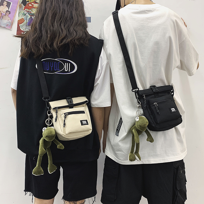Messenger bag men's ins tide brand small bag casual sports college wind student fashion all-match trend shoulder bag female