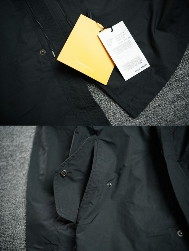 Áo sơ mi nam mới Áo khoác gió Lapel giản dị Áo dài 5682-1 áo gió 1 lớp rẻ