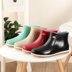 Giày đi mưa thời trang châu Âu và Mỹ mới dành cho nữ - Rainshoes bọc giày đi mưa cao su Rainshoes
