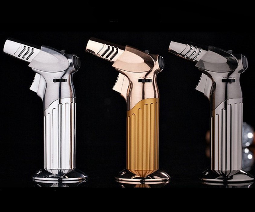 Dental Sugary Sushi Sushi Spray Fire Gun Baking Spray Gun Burning Pig Hair Straight Punching Lighter Gun Barbecue Moxibustion Ignitor