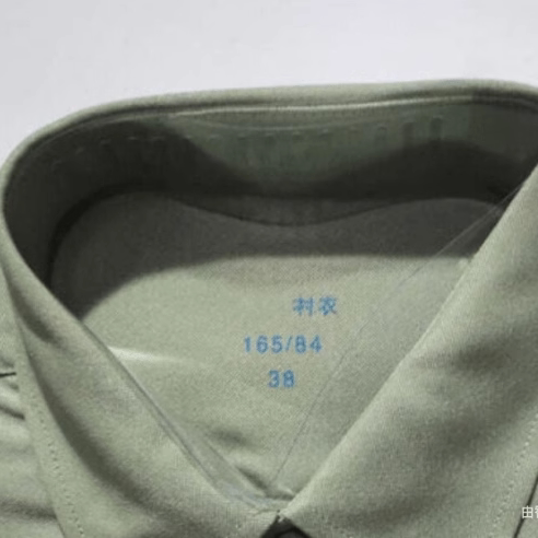 Spring and Autumn Lined Men's Long-Sleeved Light Green Shirt, Autumn and Winter Business Casual, Machine Washable, Wrinkle-Resistant Men's Shirt, Granular Texture