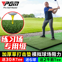 PGM Golf Inserts Ball Tee Tee Percussion Cushion Thickened Cut Bar Practice Blanket Practice Field Special Level Batting Mat