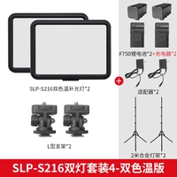 SLP-S216 Двойная двойная лампа+F750 Литийная батарея+адаптер+2M лампы стойки