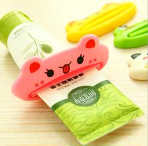 Creative cartoon toothpaste squeezing clean