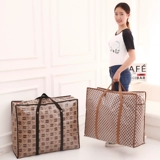 Очень большая мультяшная плетеная багажная водонепроницаемая система хранения для переезда, тканевый мешок, пакет, сумка, увеличенная толщина, ткань оксфорд