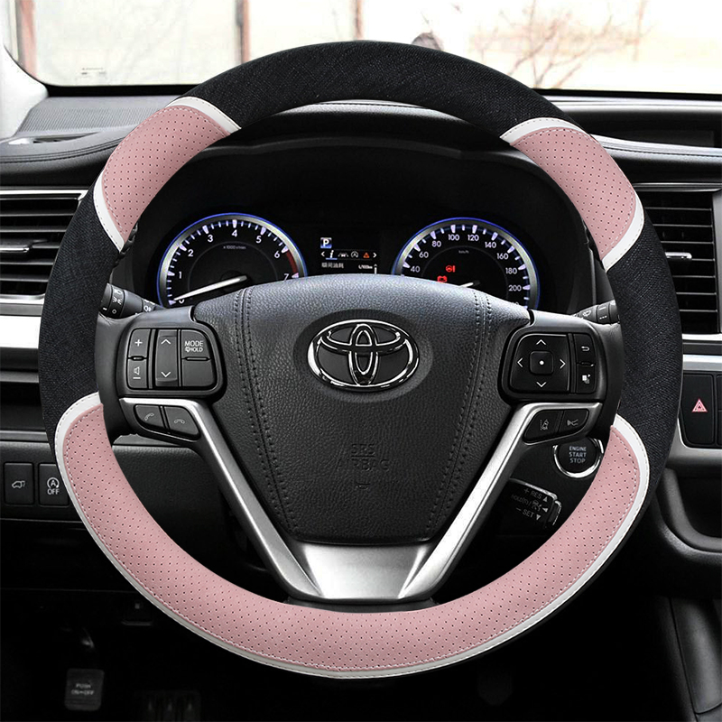 Suitable for Toyota Rayling CAMRY TO BLAZE X WILLY CHR FLOWER CROWN Enjoy Corolla Steering Wheel Sleeve Woman
