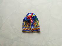 Pray for the blessing pray for the gods Buddha clothes God clothes Fuyou Emperor Cloak blue cloak 20 cm