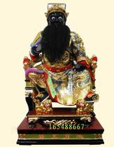 Chifu Prince wood carving Chifu Chitose Chifu Marshal Five prince incense camphor wood carving statue custom-made 60cm