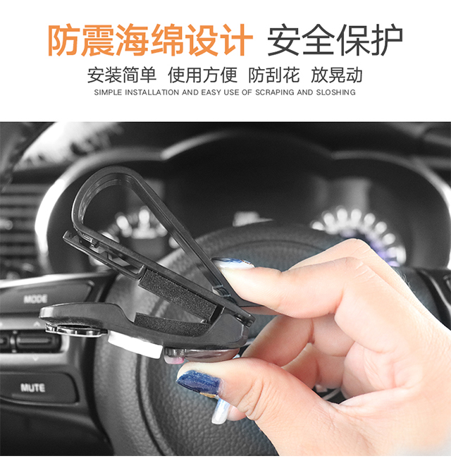Sáng tạo xe kính clip xe ô tô kính râm khung kính đa chức năng mặt trời loại vé kinh doanh chủ thẻ - Kính khung mắt kính cận