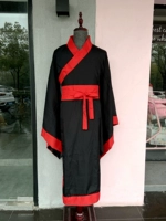 Черная и красная граница ханфу арендует в день