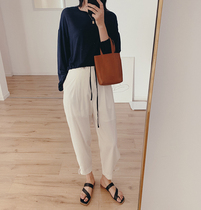 Maze Studios hard goods are different from the god pants Stretch soft sunscreen mosquito-proof high waist drawstring bloomers