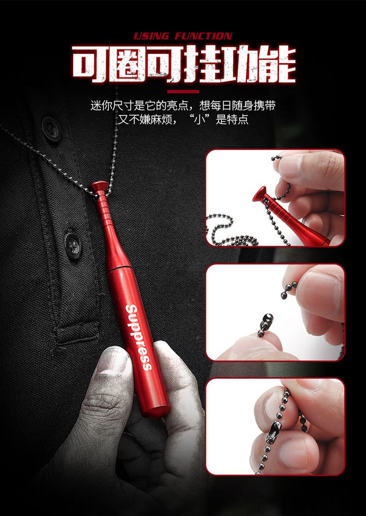 Dao nhỏ ngoài trời dao tritium cầm tay thanh kiếm mở dao mở nhanh dao cắt thẳng nửa lưỡi dao thẳng tự vệ vũ khí lạnh - Công cụ Knift / công cụ đa mục đích