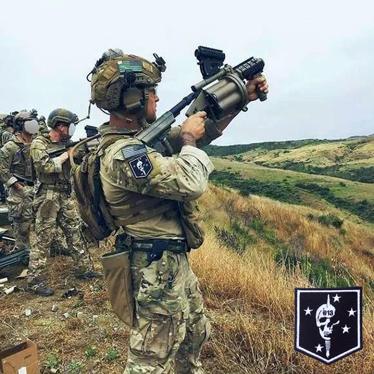 TSNK USMC ODA 813 Massau Guest MARINE RAIDERS 813 badge arm badge