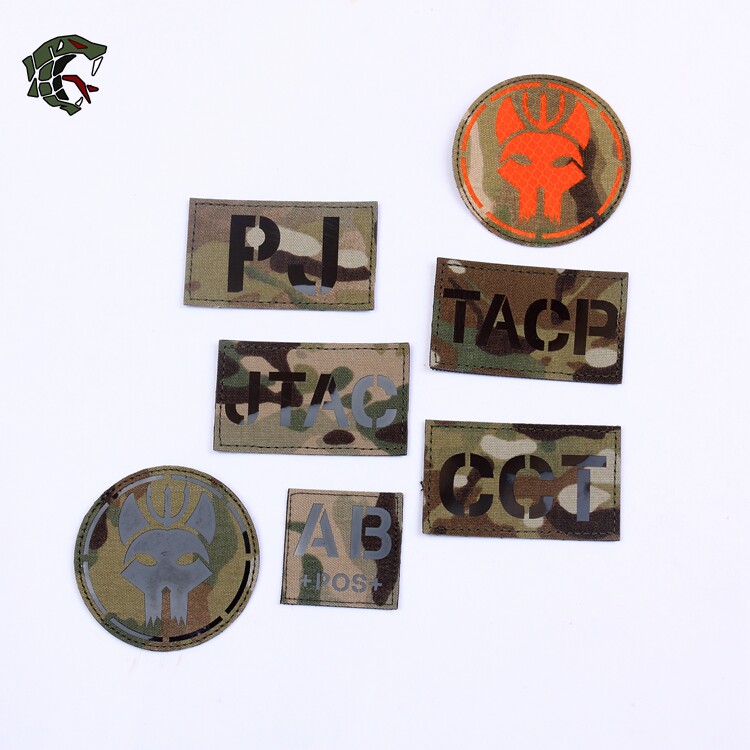 TSNK SEAL MC color identification chapter PJ CCT JTAC Velcro armband bag post morale chapter