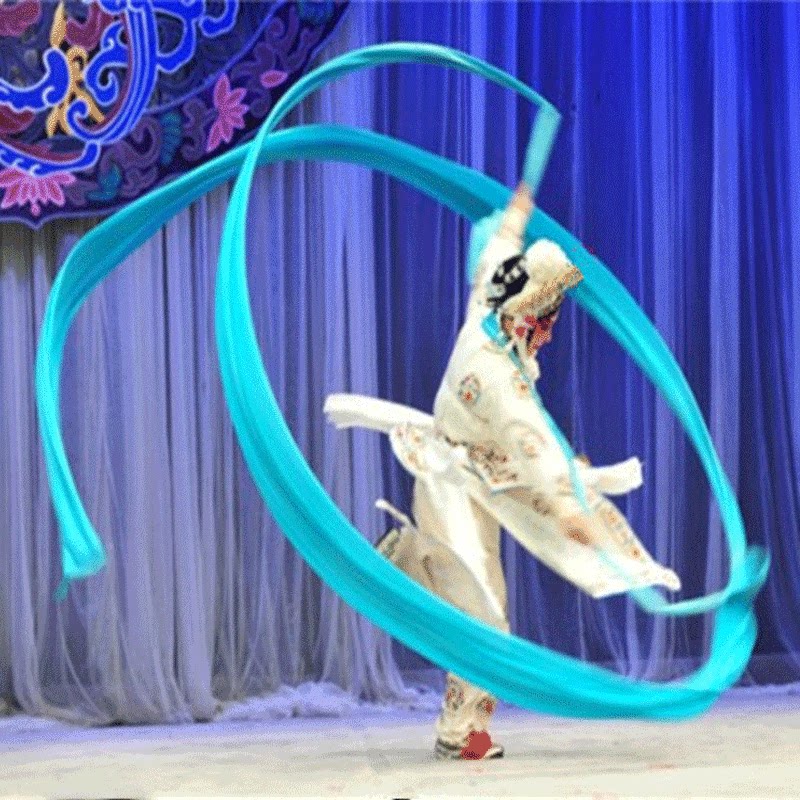 Dance Carnivals Silk Dancing silk Dunhuang Dance dedicated satin with dancing long and thick water sleeves Dancing skydance The long and thick