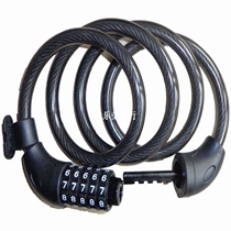 Mountain bike anti-theft code lock bicycle lock portable cable lock bicycle accessories lock soft lock chain lock