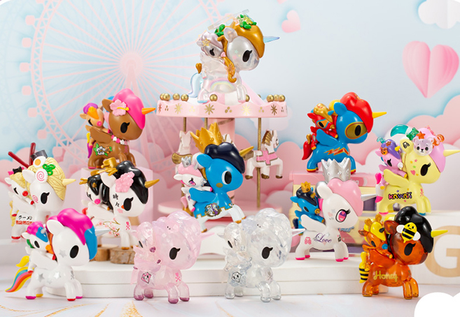  tokidoki Amoy Bambino series unicorns and baby blind boxes recall Star Xian