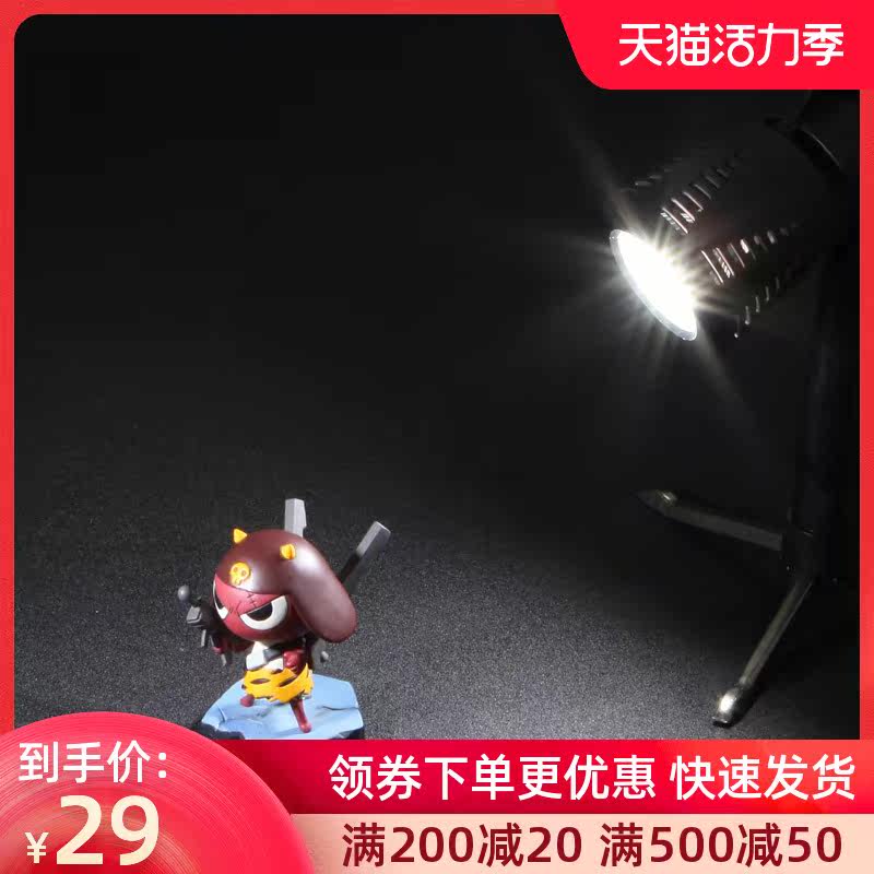 LED photography soft light white light Jewelry play photography light Constant light table lamp Studio live fill light Small desktop photo product shooting Still life jewelry E-commerce Taobao small spot light
