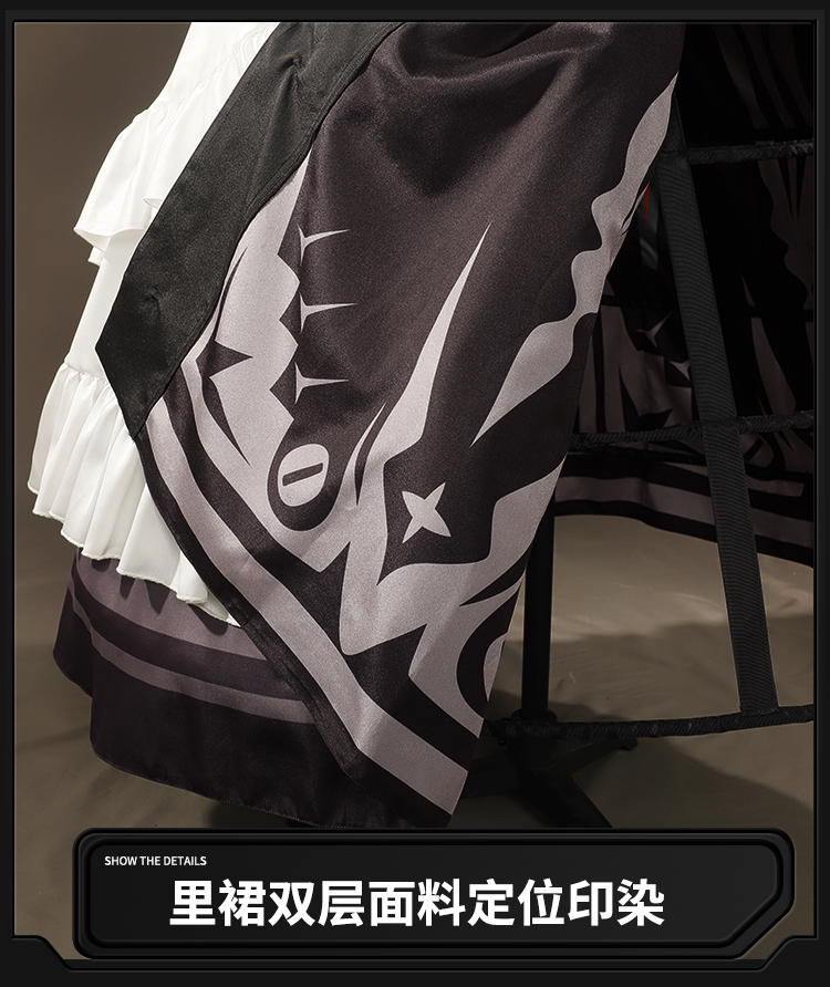 Alexandrina Sebastiane Rina Cosplay Perücke Zenless Zone Zero Kopfband Frauen Halloween Dienstmädchen Uniform Haushalt Haar 26