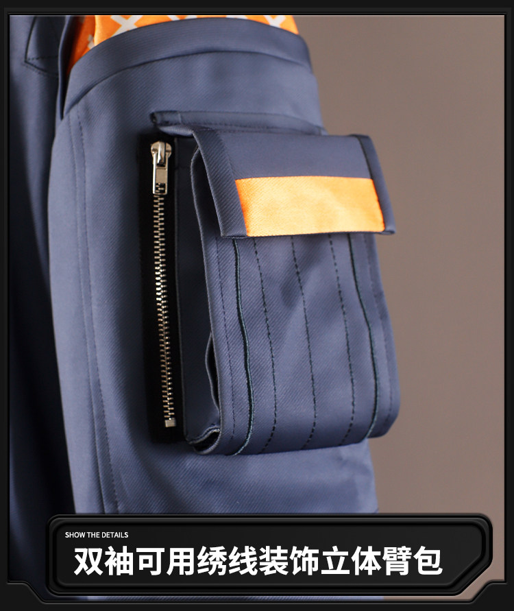 Cosplay Kostüm Wig Jacke Tasche Uniform Halloween 15