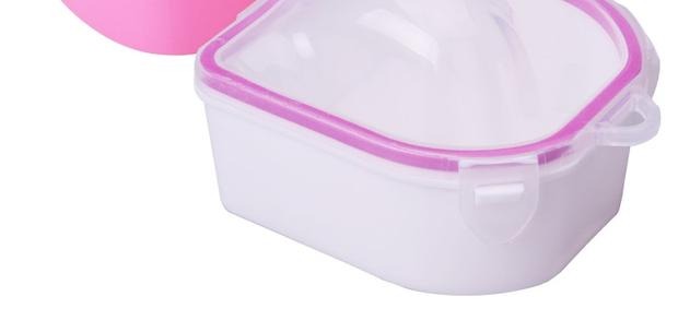 Móng tay bong bóng bát cao cấp dày hai lớp tẩy da chết một lớp làm mềm da chết Móng tay làm sạch dụng cụ chăm sóc vẽ hoa cọ bản