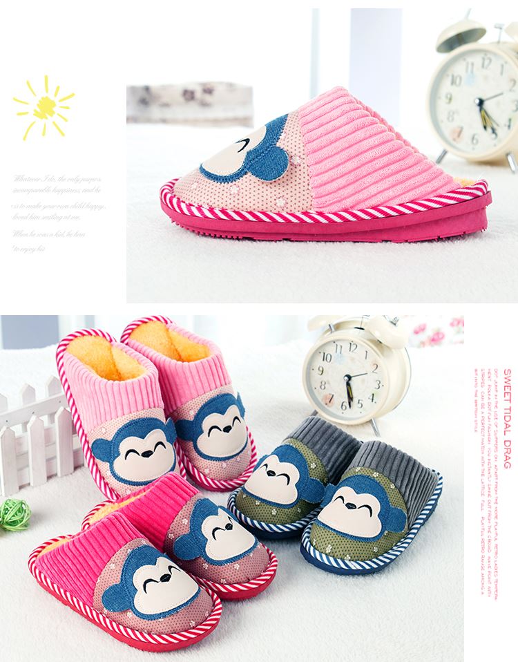 Chaussons enfants en suède pour hiver - Ref 1025837 Image 19