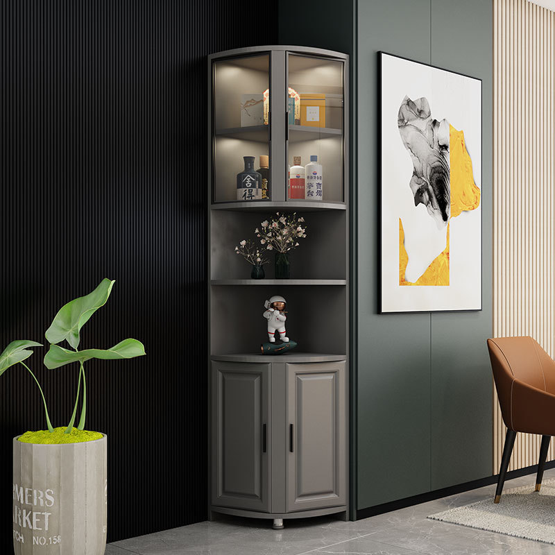 Corner Cabinet Corner Triangle Corner Shelf Corner Storage Living Room Bedroom Hall 90 Degree Side Cabinet