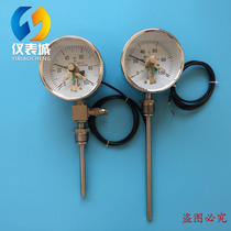 Electric contact Bimetallic Thermometer WSSX-411 WSSX-401 WSSX-481 with Upper and Lower Range Adjustment