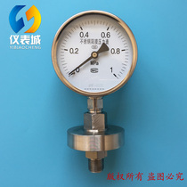 Diaphragm pressure gauge YMF-100B shock resistant diaphragm pressure gauge YTP-100 YPF-100 pressure gauge
