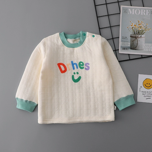 Детское стеганое хлопковое термобелье, удерживающая тепло хлопковая пижама