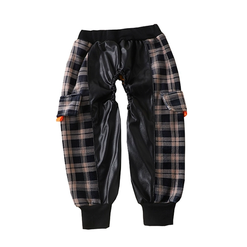 Детские водонепроницаемые хлопковые демисезонные штаны