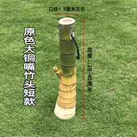 Основной цвет большой медный рот бамбук головы короткая