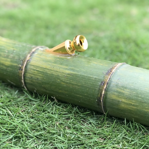 Основной цвет бамбук -сигаретная трубка с водой с высокой подковой подковы фильтрации ручной работы с дымом с дымовыми нитями, специальность Жаньцзяна Юньнана