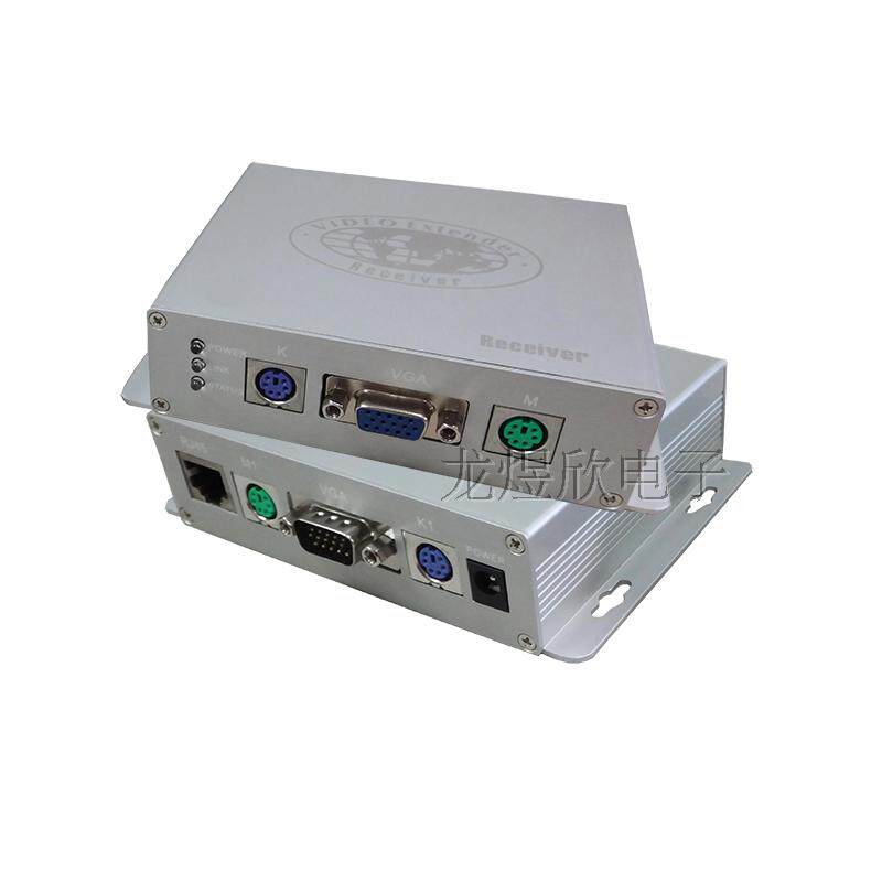 Lang HengKVM keyboard sliding mouse network route kvm extender 300 m amplifier DVR extension KVM-300HD