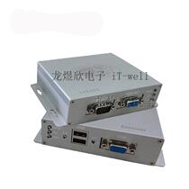 kvm extender 100 m usb keyrat amplifier single network cable conversion original mount Longheng UKVM100HDU