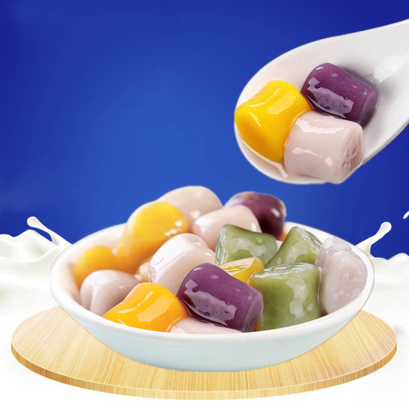 Comprehensive taro balls Fresh taro fairy handmade large taro balls combination raw milk tea taro balls dessert mixed glutinous rice balls 900g