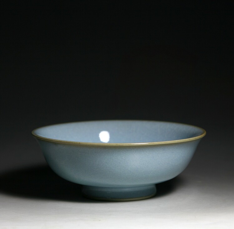 Recovery of five major kilns 50 years to remember thou porcelain crab claw purple stomp iron foot celestial green bowl