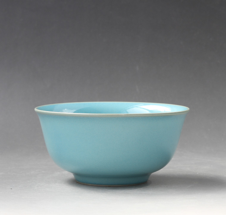 Lu Jun Kiln Tianqing Bowl Lu Three works great tea bowl