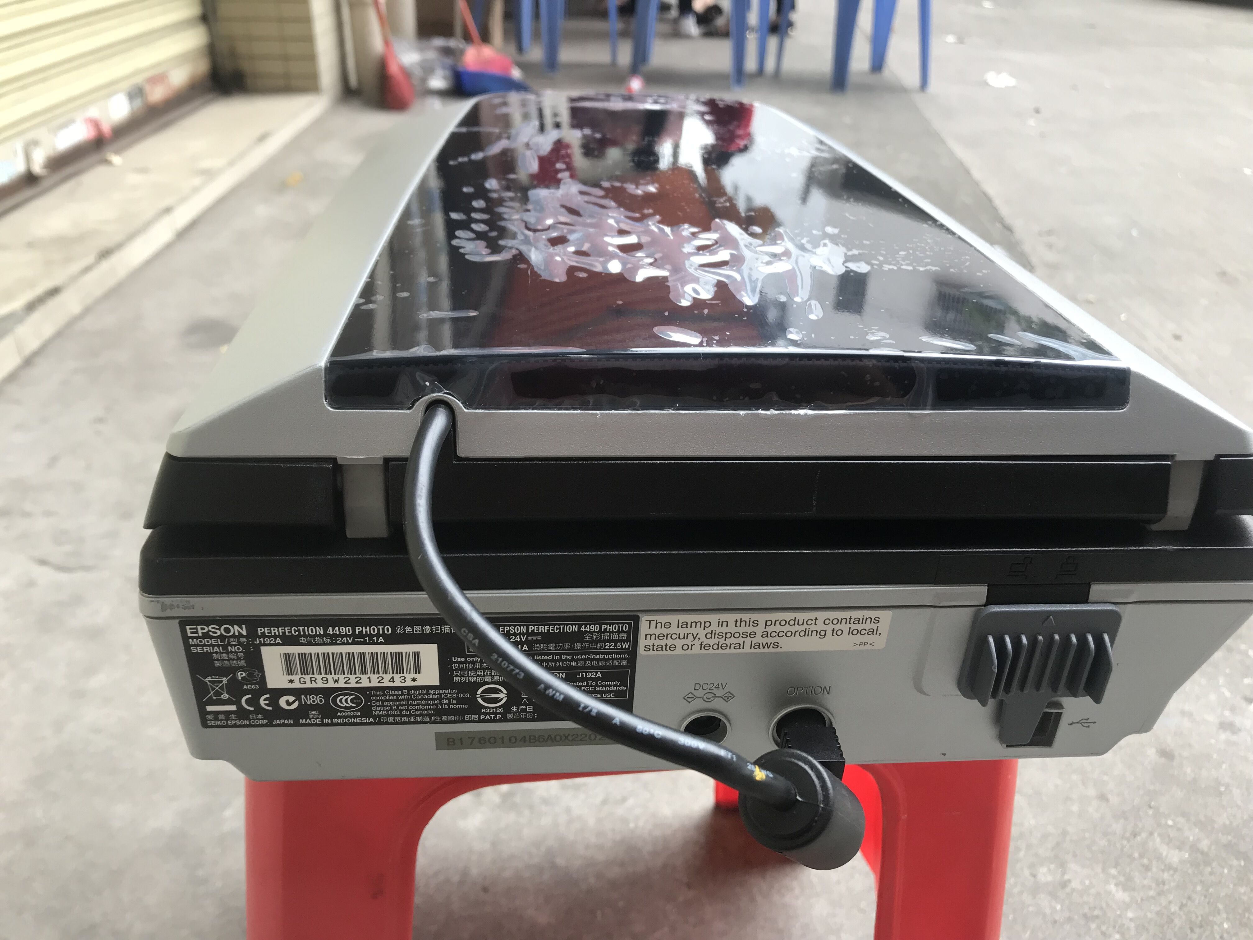 Epson Epson V500 4490 Máy quét ảnh Tạp chí A4 Tài liệu - Máy quét máy scan canon lide 120
