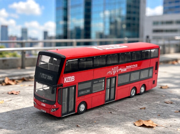 Creative Model Shop 1/64 Hong Kong Kmb Richman Mcv 12.8m Alloy Pull-Back Bus Gift Toy Creative Model Shop 1/64 Hong Kong Kmb Richman Mcv 12.8m Alloy Pull-Back Bus Gift Toy