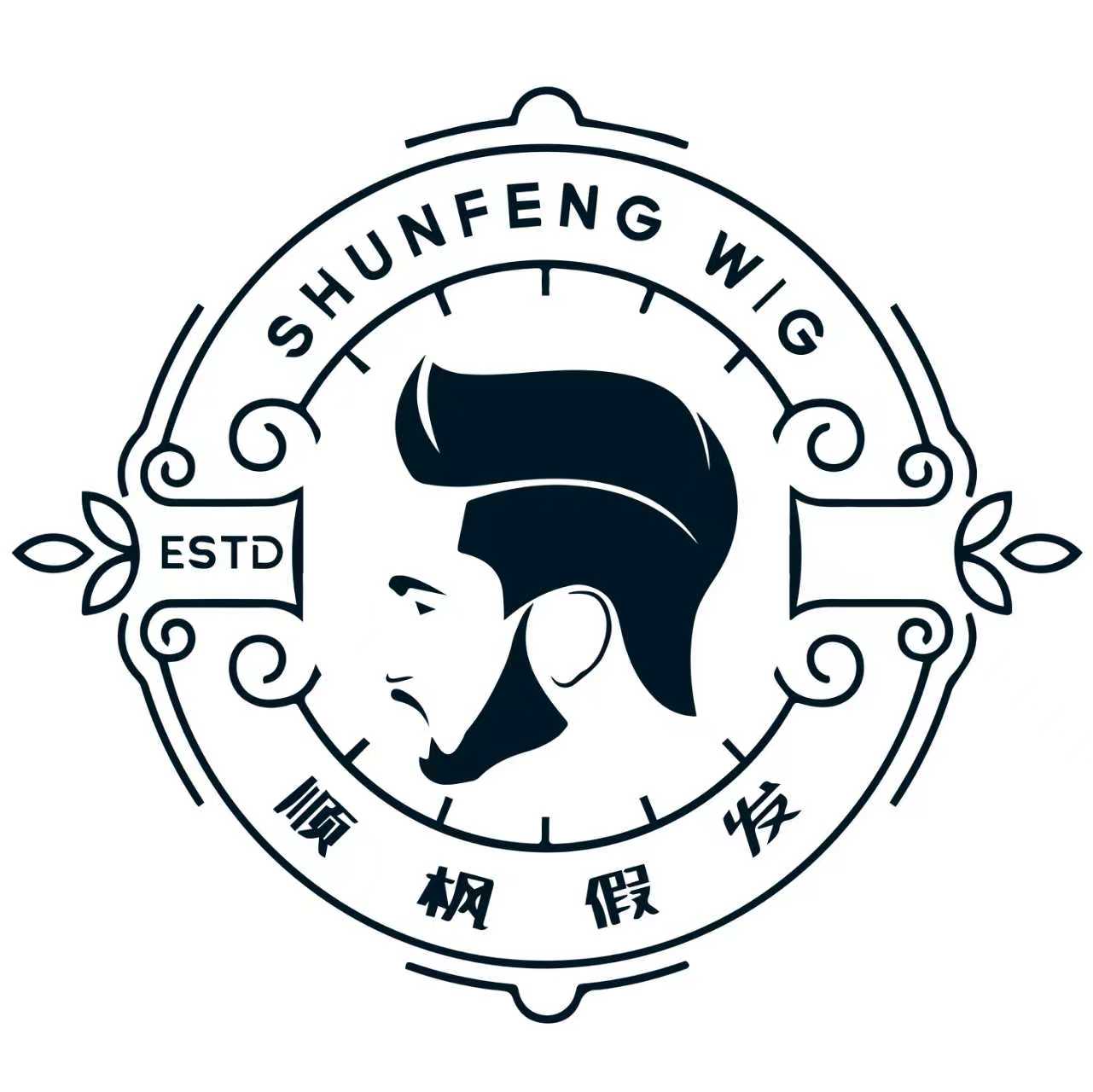 顺枫假发的LOGO