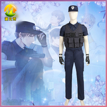 Spot Man show love and producer Bai Qi cos suit gay uniform wig shoes Full set of clothing can be customized