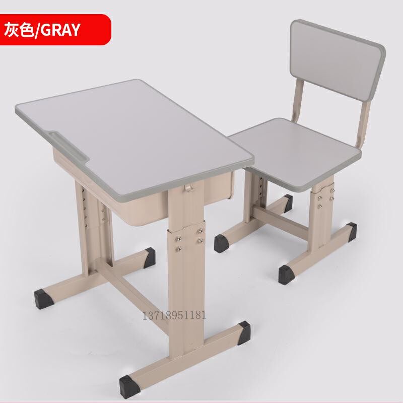 Thickening new desks and chairs elementary and secondary schools can lift learning desk training tutoring class direct sales